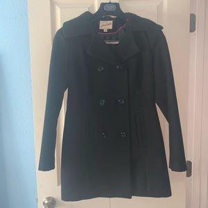 Double breasted pea coat